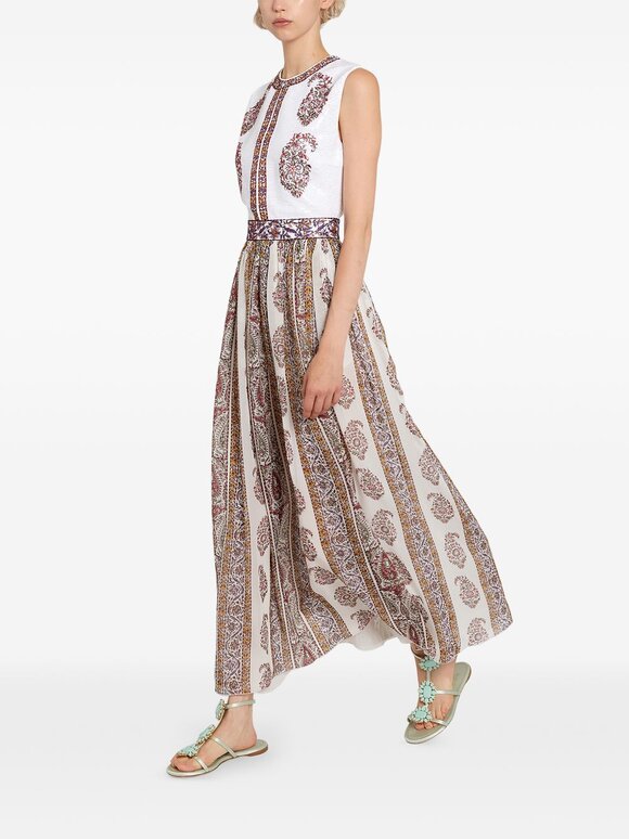 Giambattista Valli Paisley Midi Dress - view 6