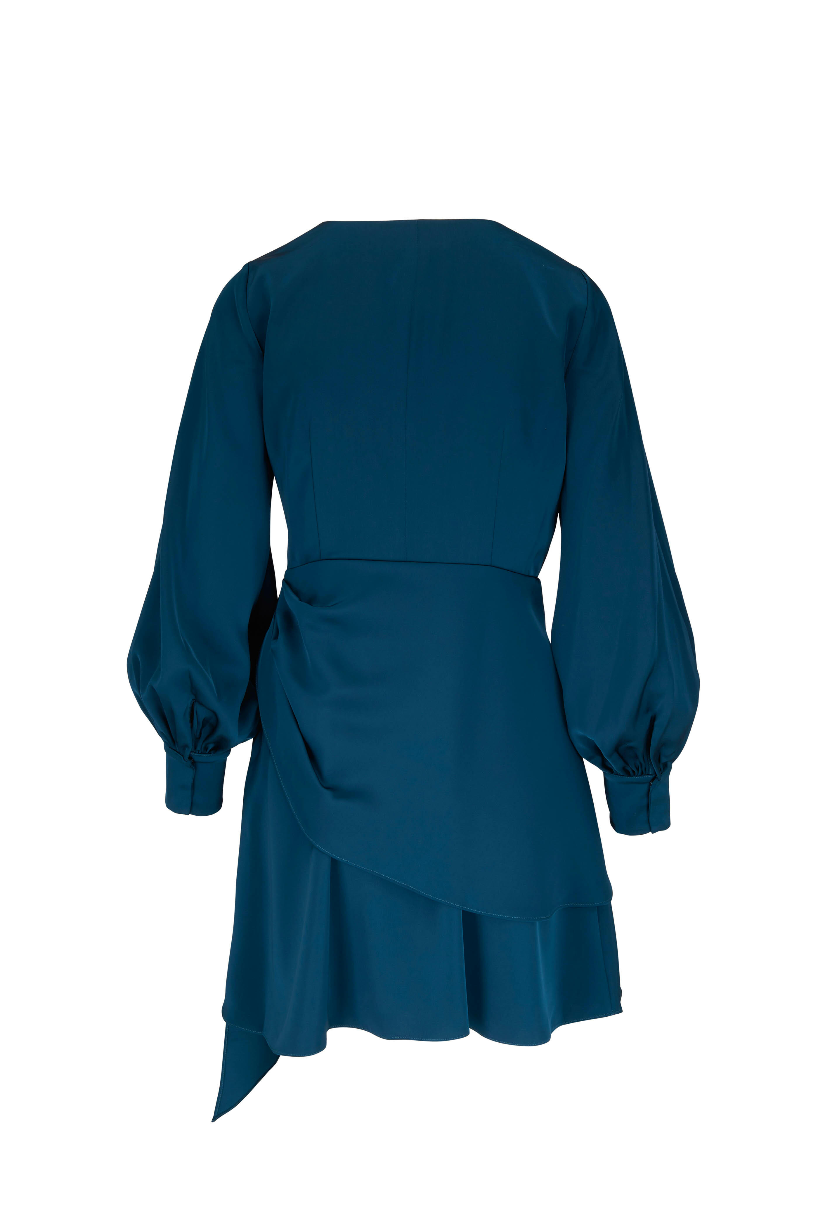 Sachin + Babi - Daria Solid Bottle Green Dress