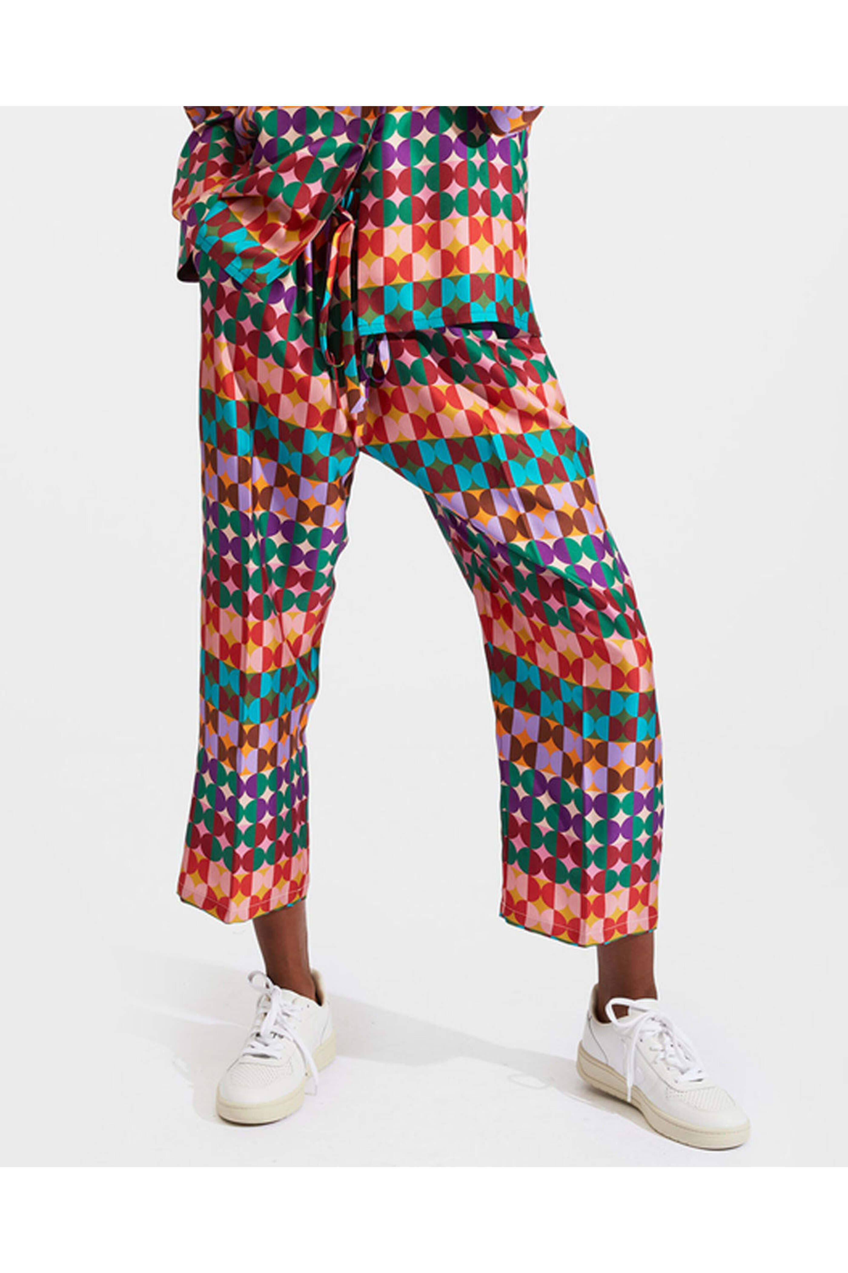La DoubleJ - Rainbow Mezzaluna Drawstring Pant | Mitchell Stores