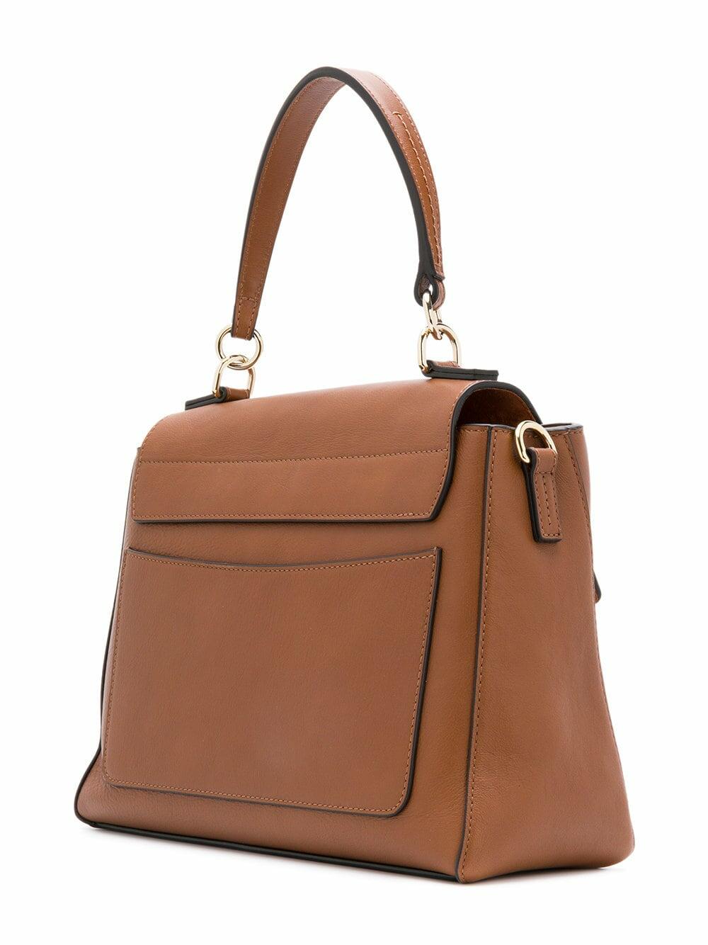 Chloé - Faye Tan Leather Shoulder Bag