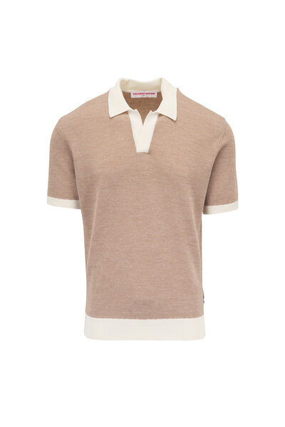 Orlebar Brown - Granite Terry Short Sleeve Polo | Mitchell Stores