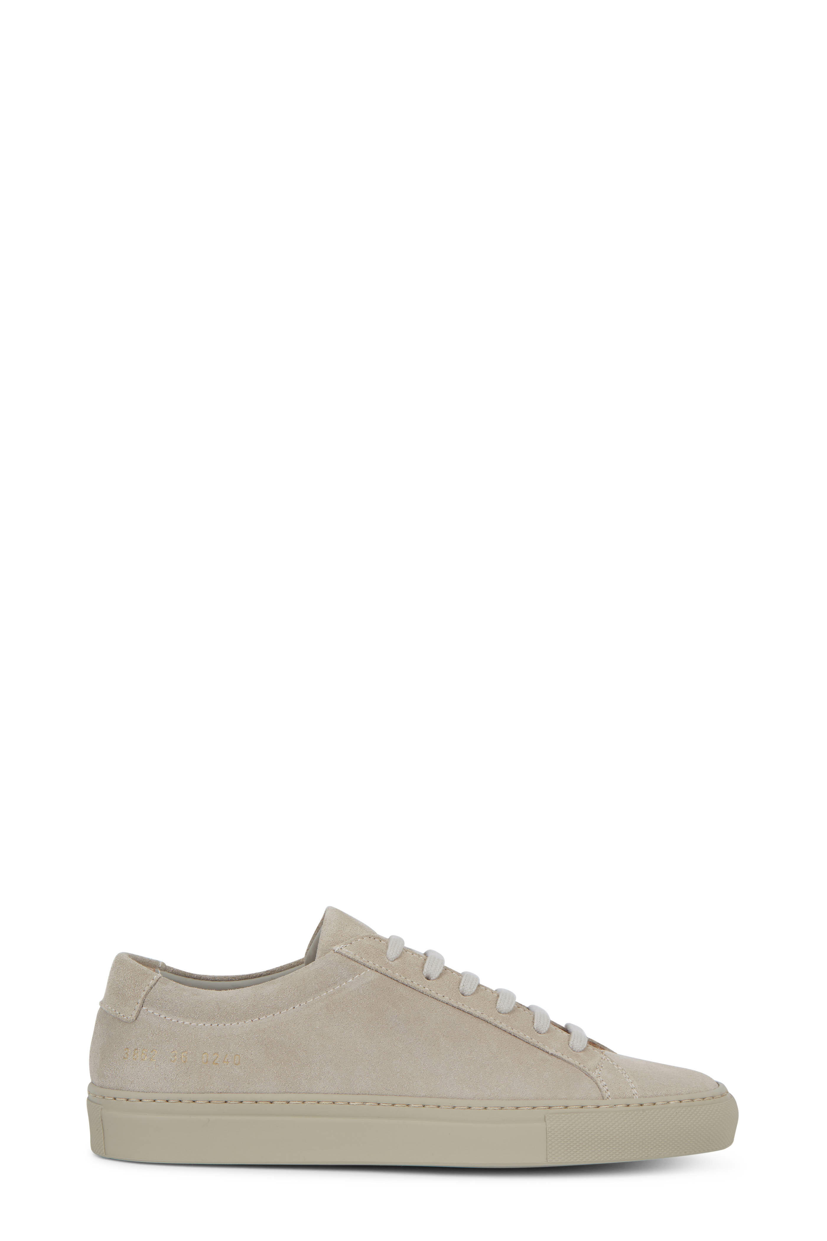 Woman by Common Projects - Women's Original Achilles Taupe Low Top Sneaker