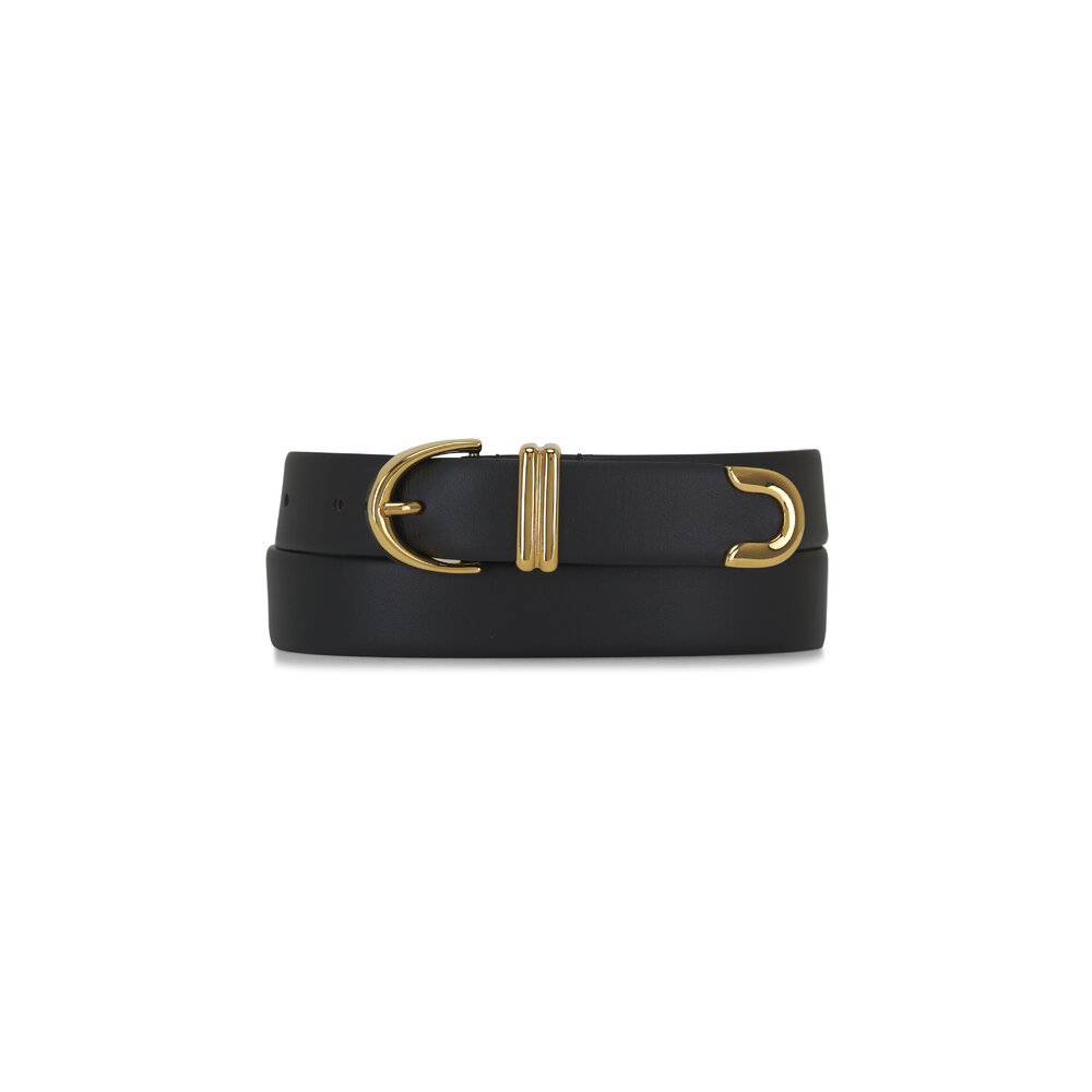 【KHAITE】Bambi Belt バンビベルト エバノスエードとゴールド KHAITE】Bambi Belt バンビベルト エバノスエードとゴールド