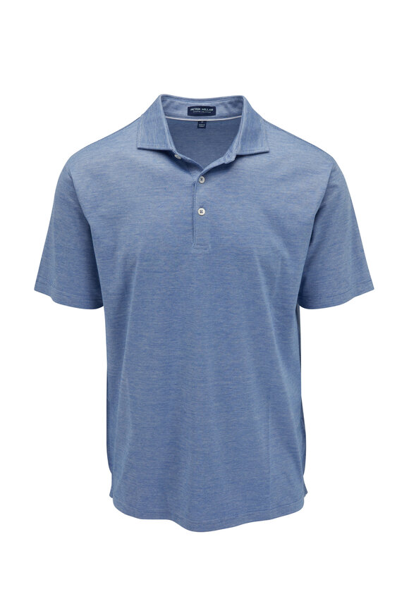 Peter Millar - Excursionist Nordic Blue Short Sleeve Polo