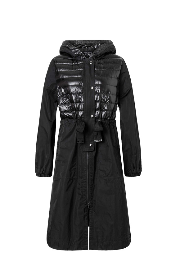 Bogner - Malva-D Black Shape Memory Puffer Coat