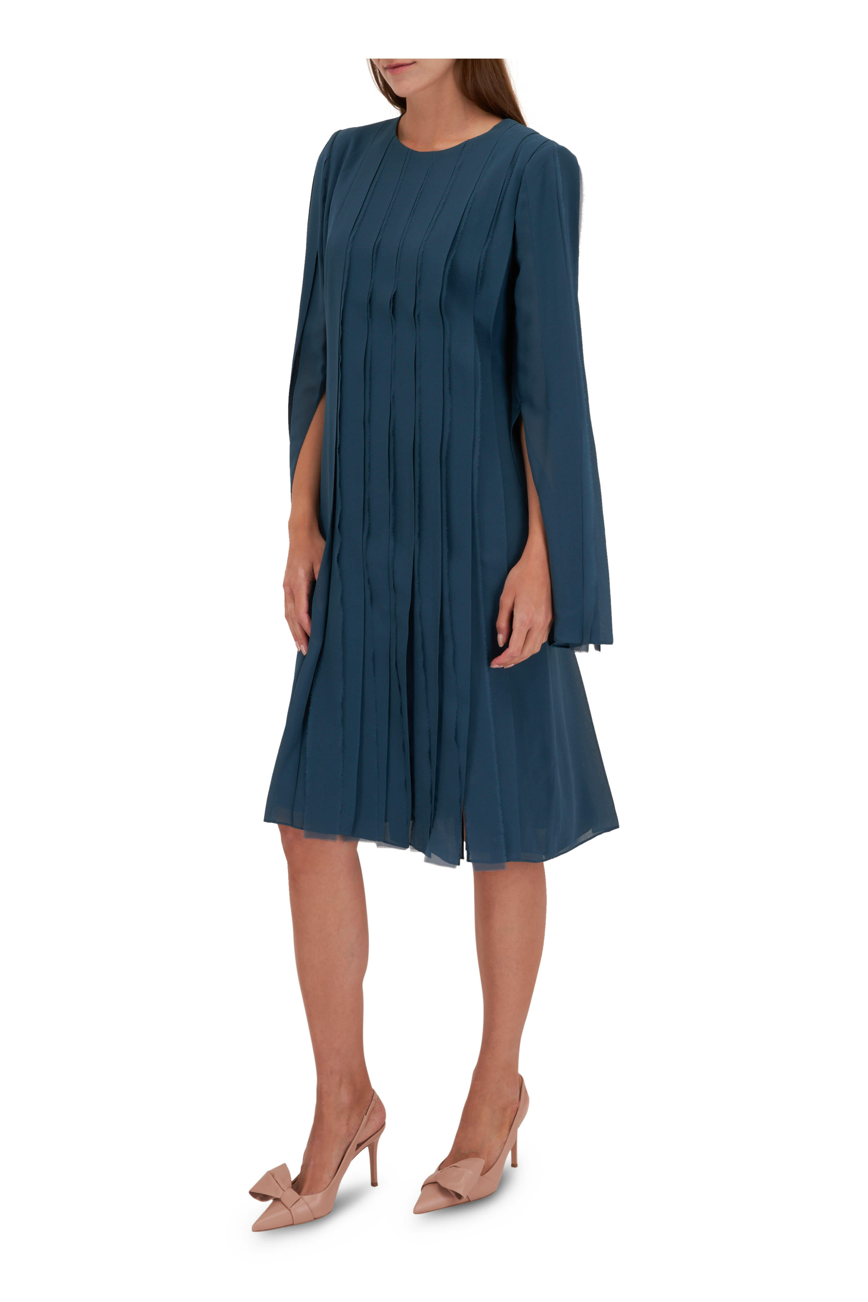 Leggings with logo Michael Michael Kors - Blue Belted Smock Dress