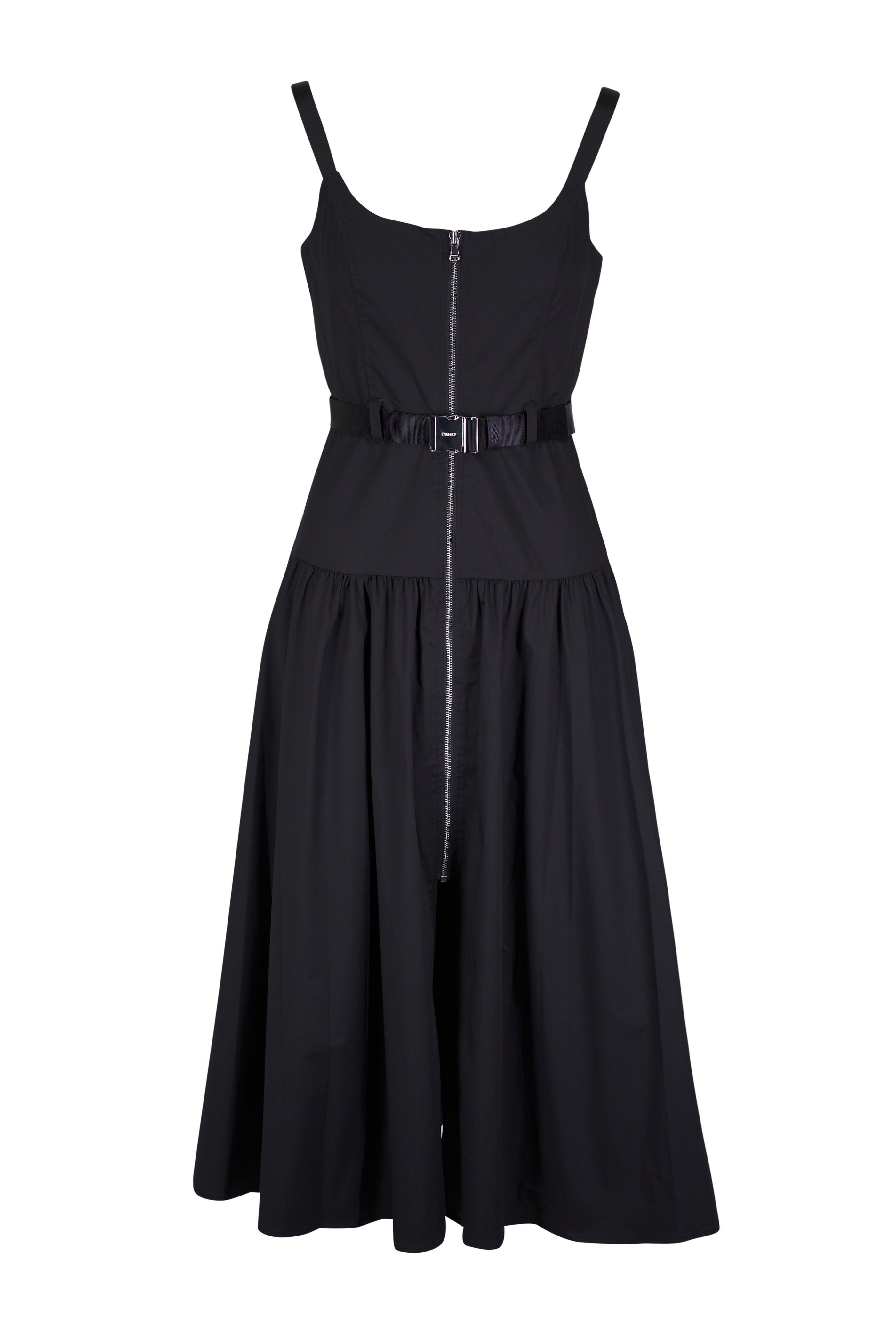 L'Agence - Rima Black Midi Dress - view 1
