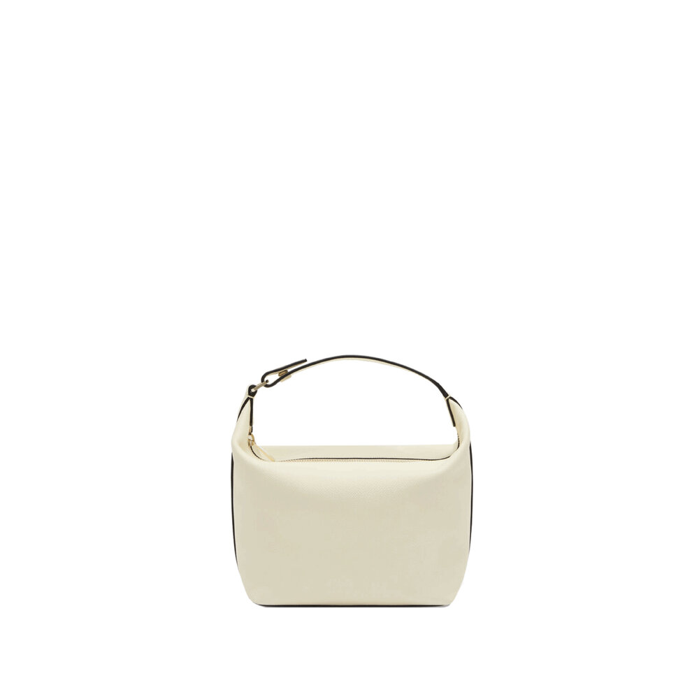 Valextra - Mini Mochi Pergamena Leather Top Handle Bag