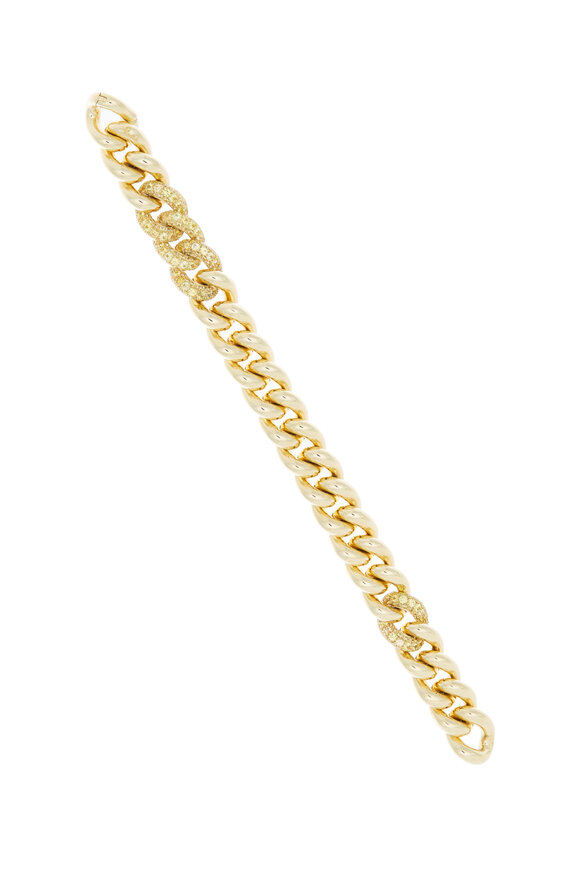 Pomellato - 18K Yellow Gold Sapphire Bracelet