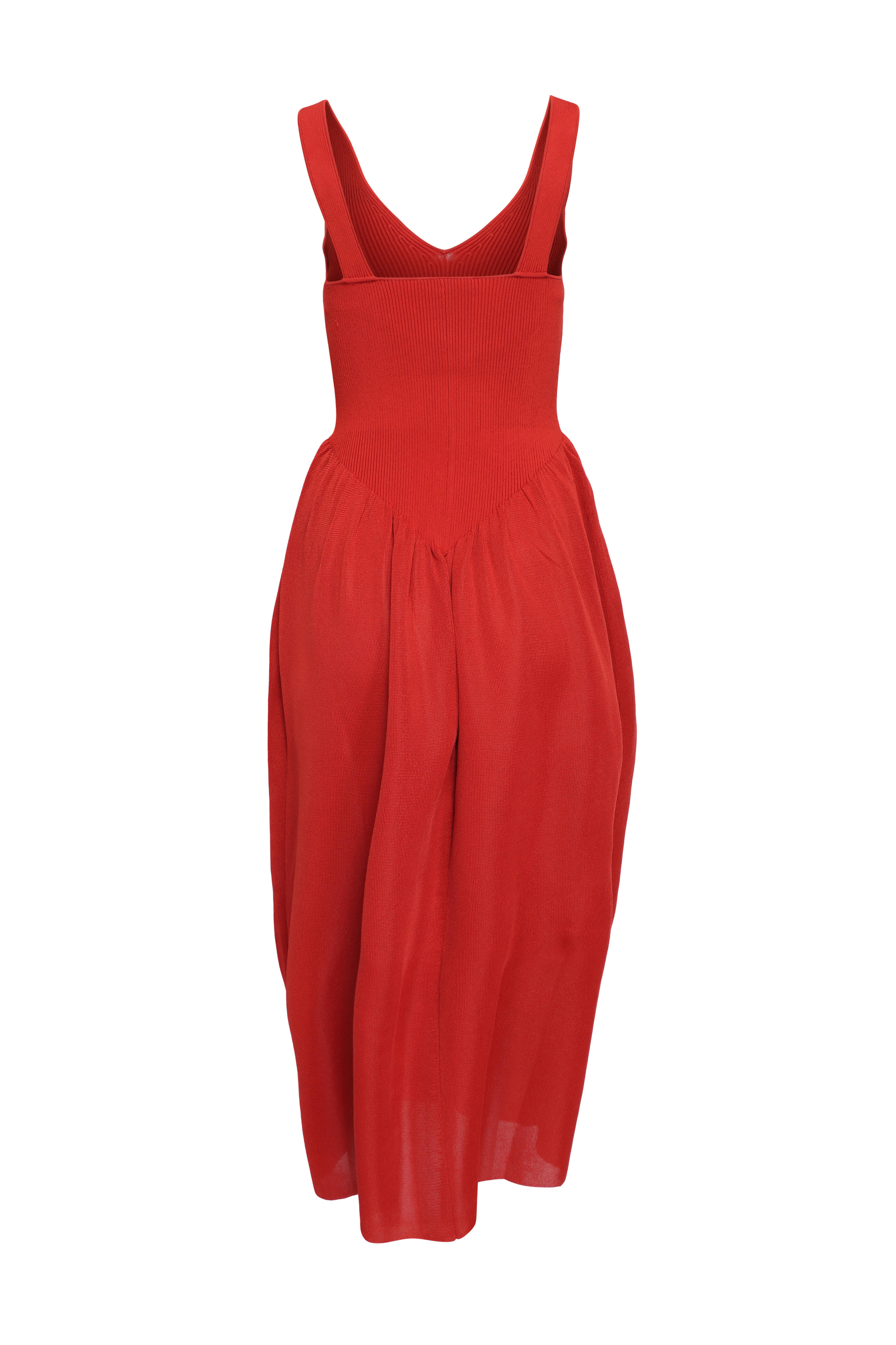 strapless open back dress Altuzarra Tandoori Moth Pleated Dress 2021 Fall Sz 38
