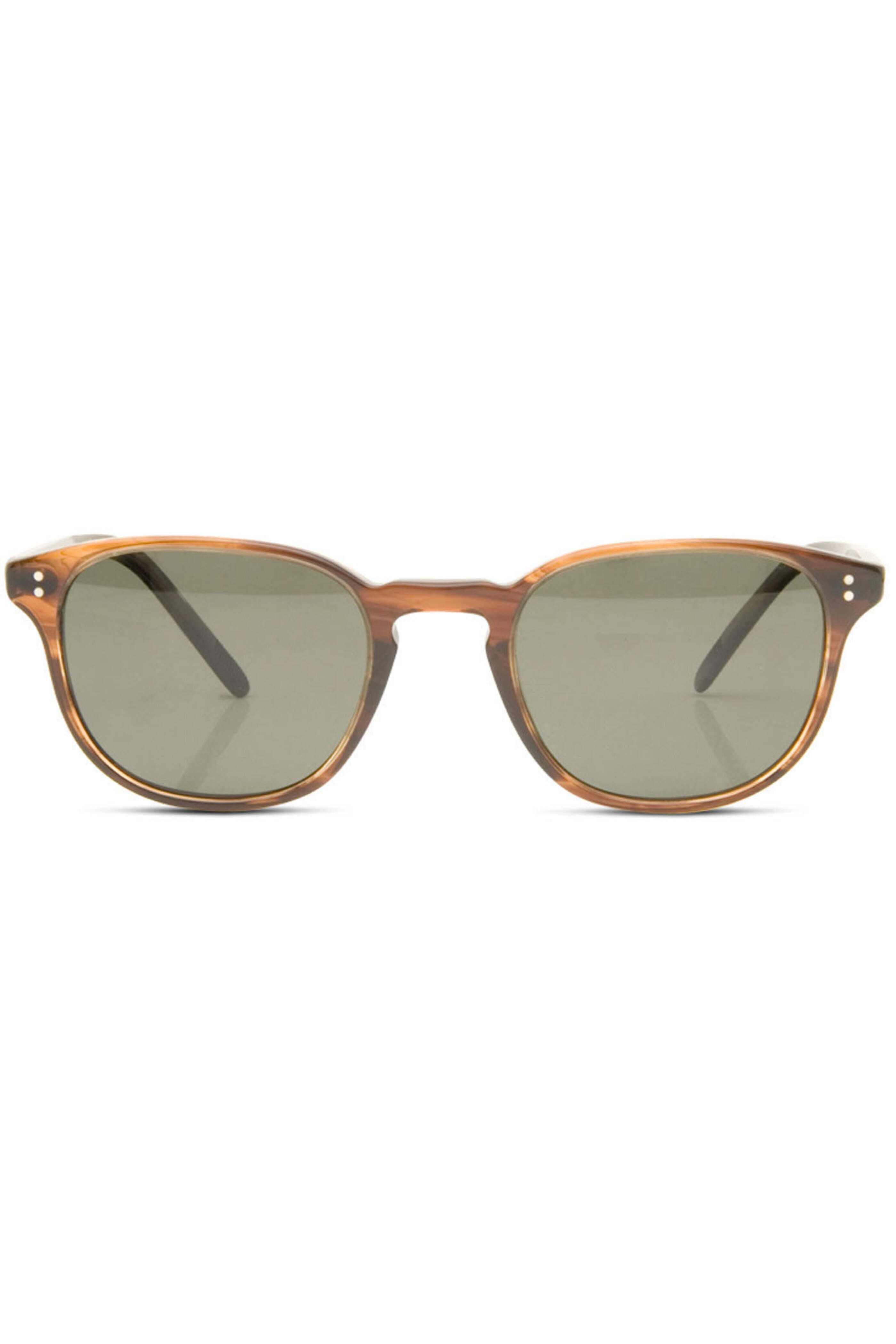 Oliver Peoples - Fairmont Tortoise Polar Brown Lens Sunglasses