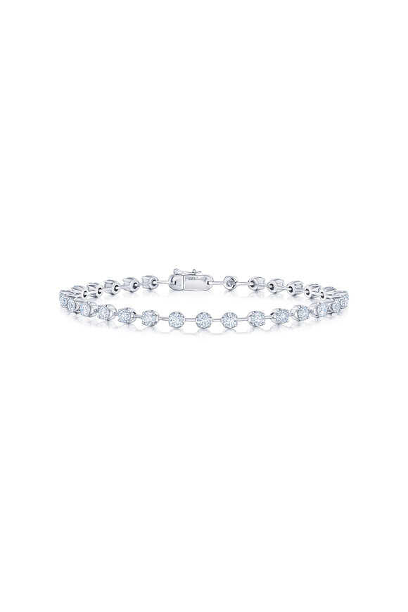 Kwiat 18k White Gold Starry Night Diamond Bracelet
