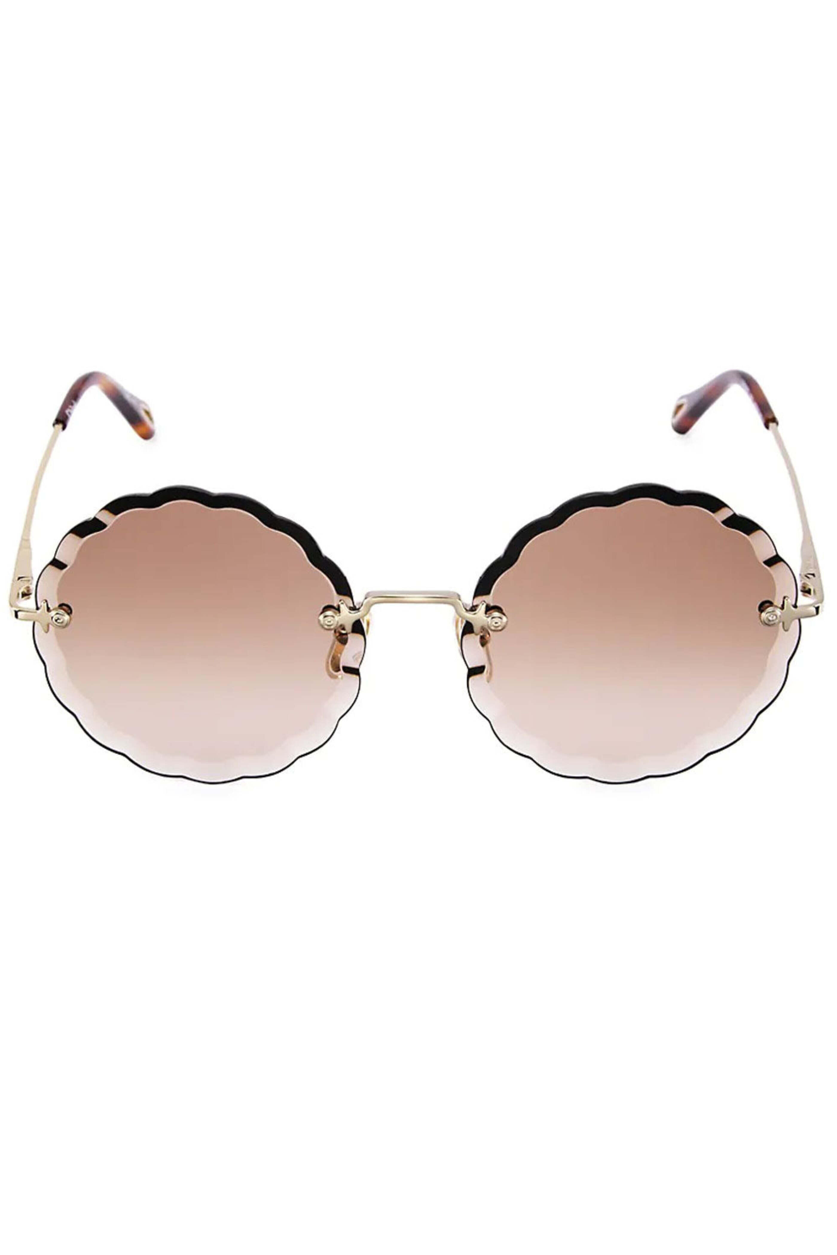 Chloé - Rosie Round Sunglasses in Metal
