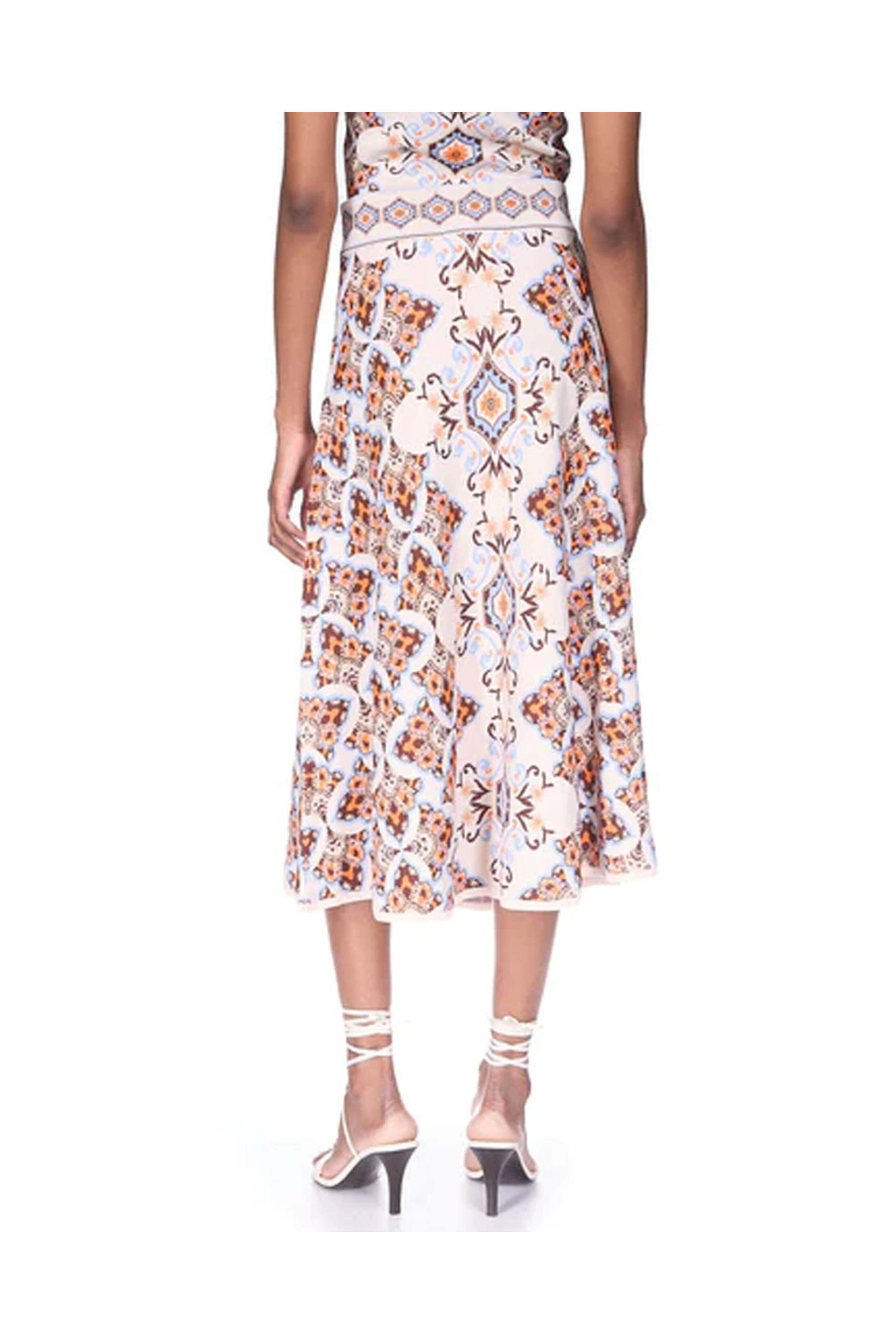 Cara Cara - Turtle Dove Vintage Paisley Sandrine Skirt