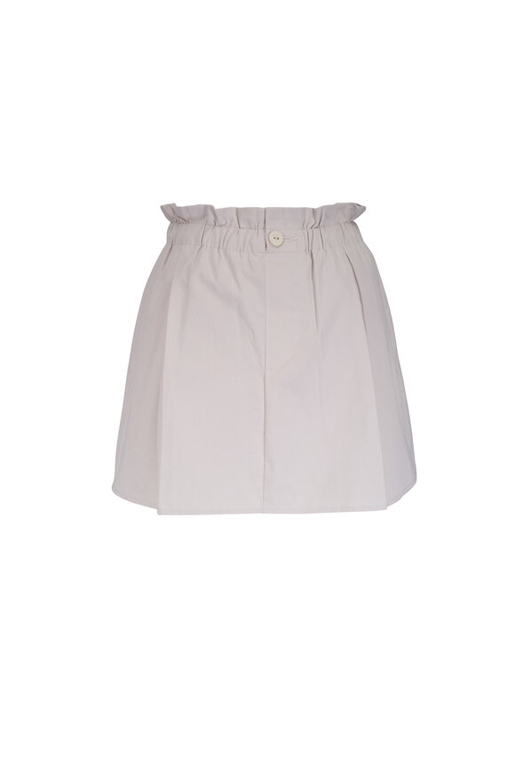 Vince Oyster Cotton Pull-On Skort - view 1