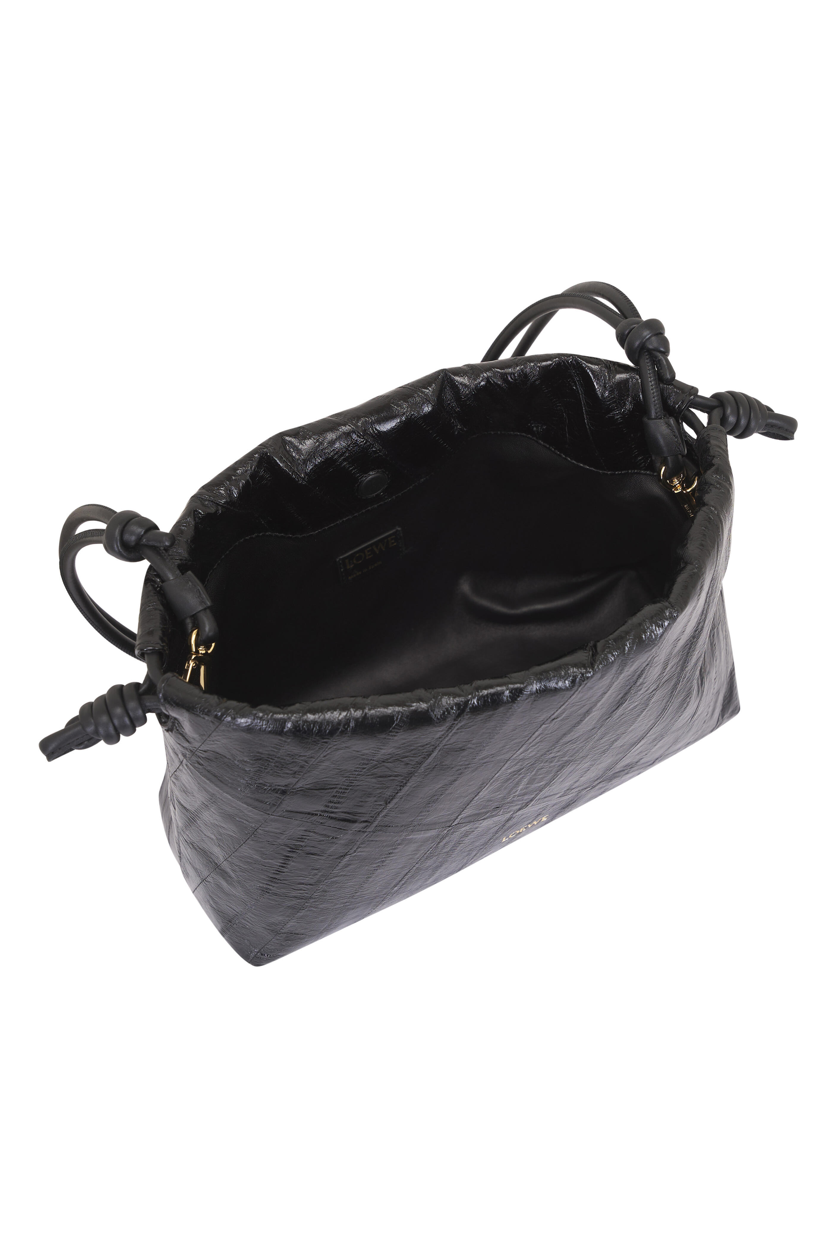 Loewe - Medium Flamenco Black Bag