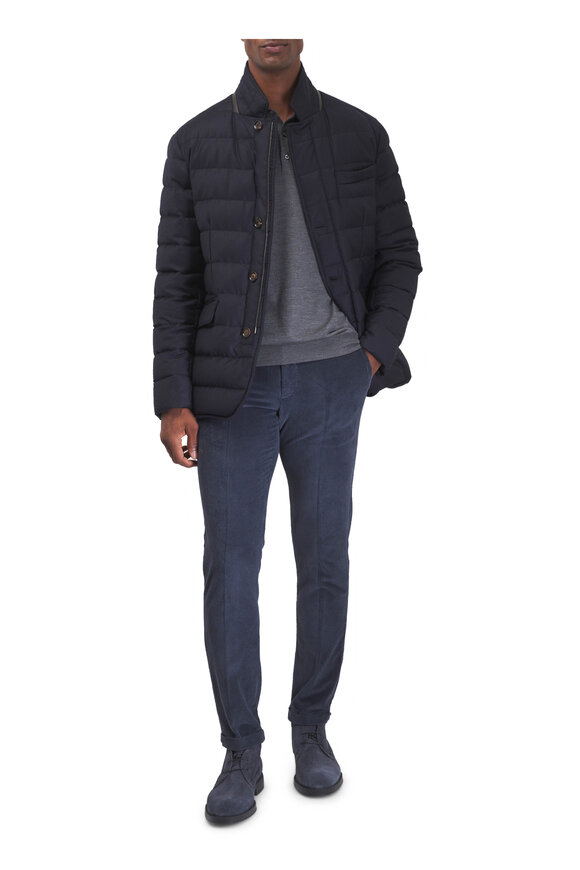 Tod's Polacco Navy Suede Chukka Boot - view 6