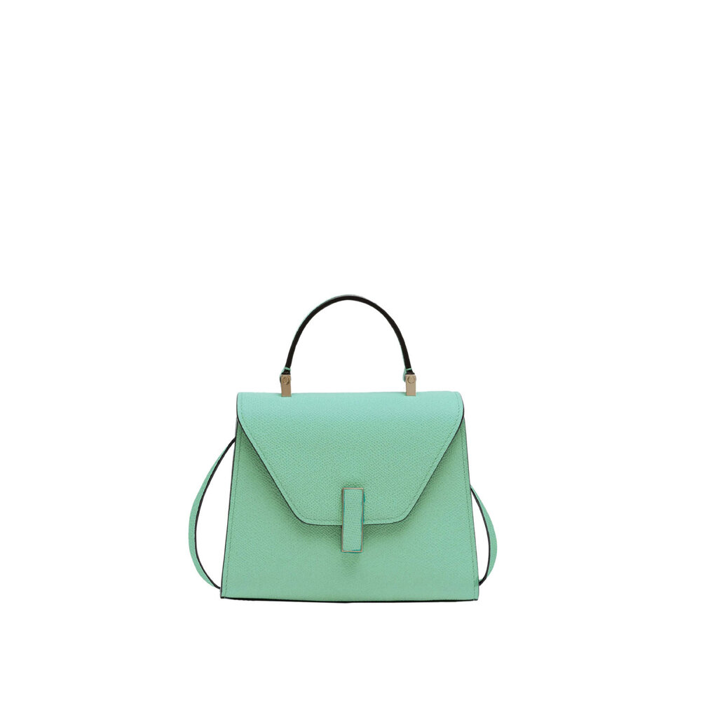 ショルダーバッグ・ポシェット Valextra \"Iside Micro\" crossbody bag Women's Luxury Light blue Leather crossbody bag | Valextra Iside