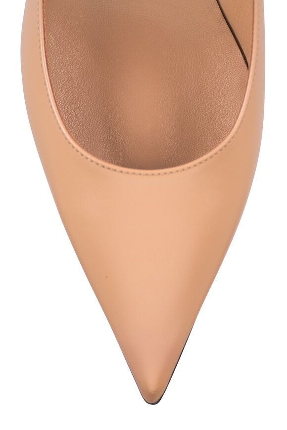 Jimmy Choo Amelia Chai Leather Pump, 35mm - view 5