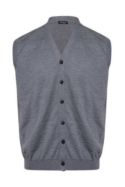 Kiton - Gray Cable Knit Cashmere Zip Sweater | Mitchell Stores
