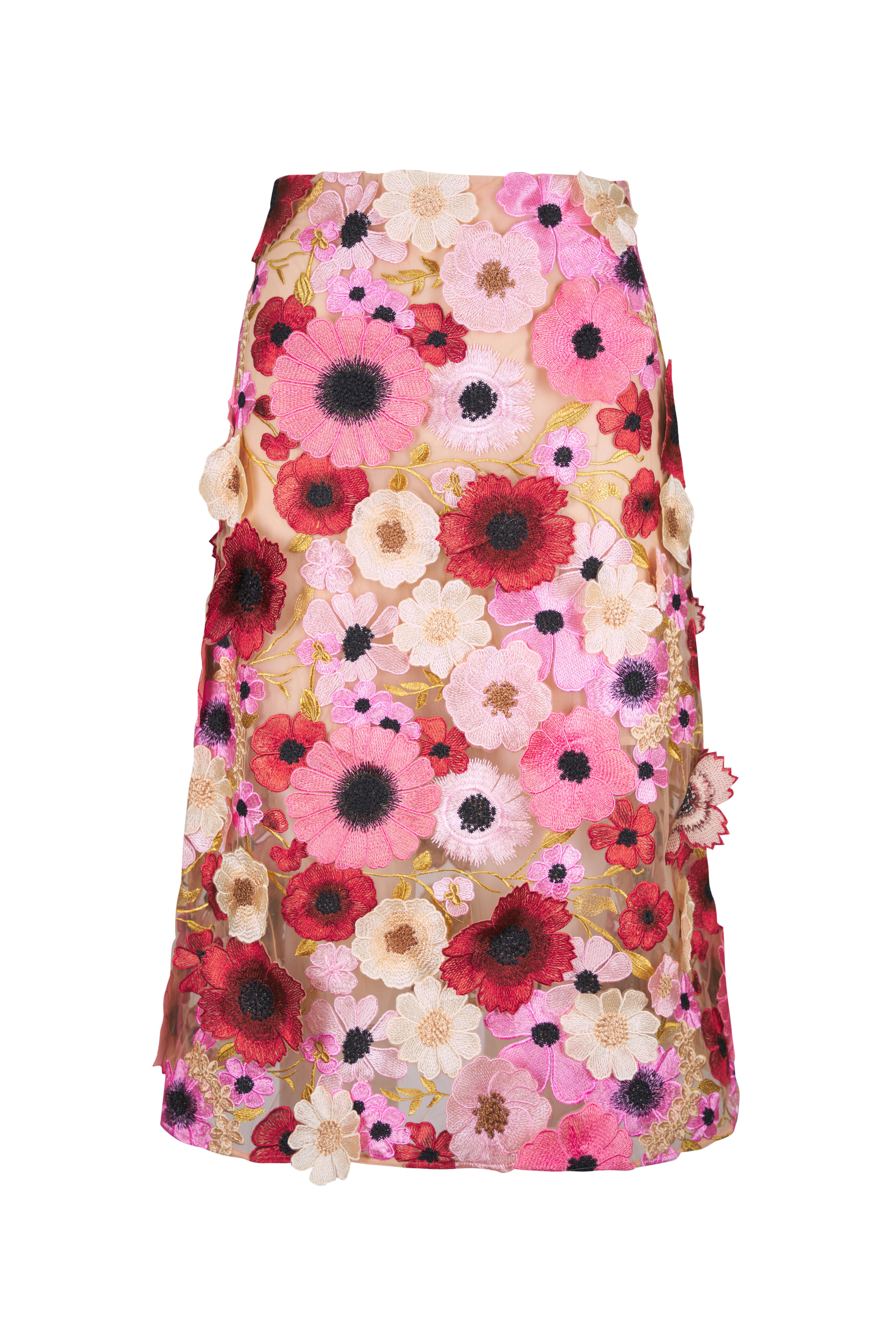 Dorothee Schumacher - Blooming Meadow Multi Floral Midi Skirt - view 1