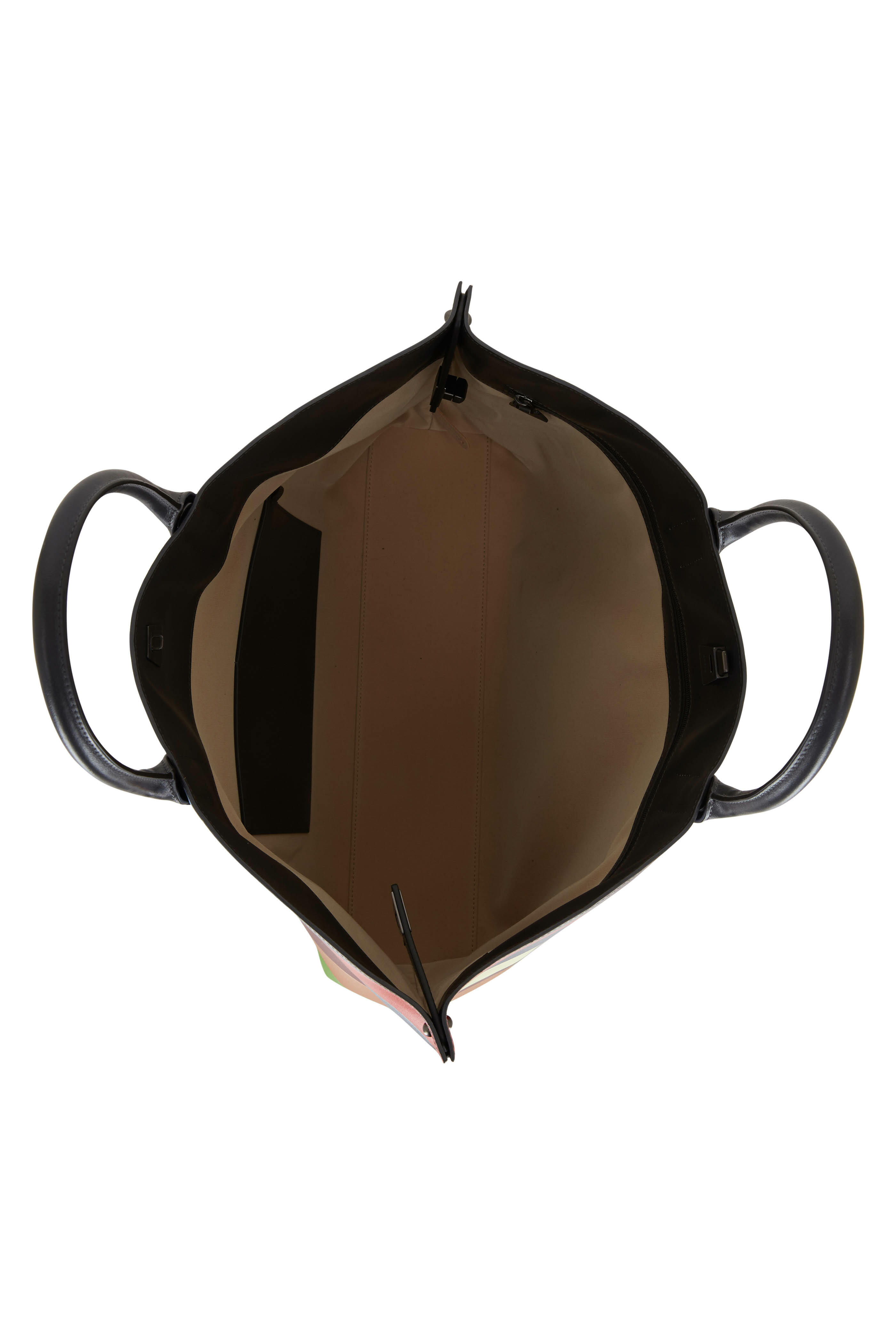Akris - Ai Multicolor Leather Medium Shoulder Bag