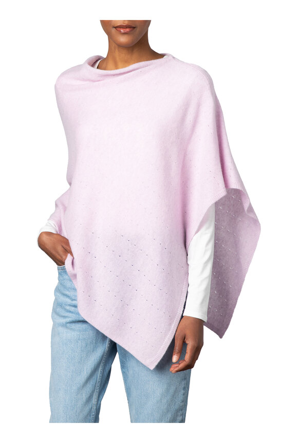 Kinross - Orchid Cashmere Poncho