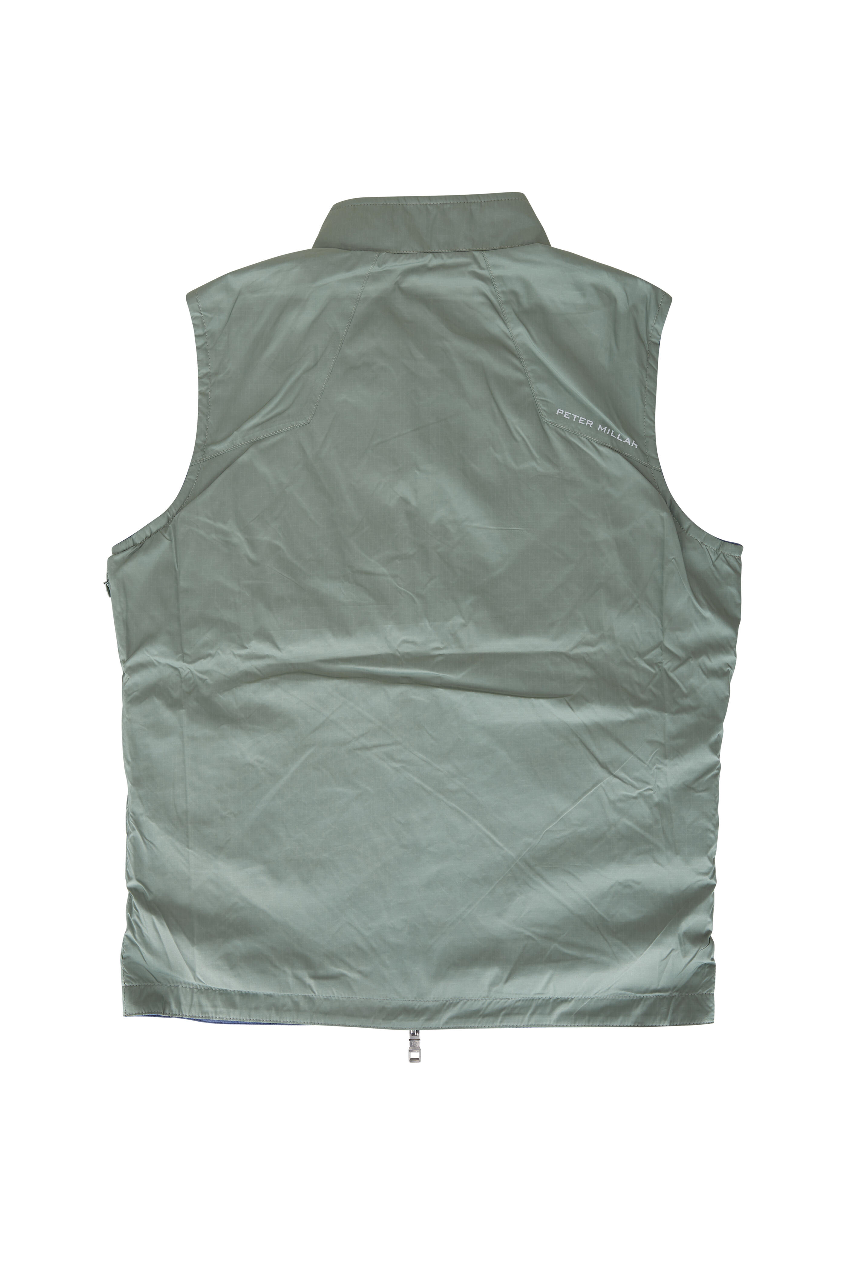 Peter Millar - Olive & Blue Thermal Reversible Vest