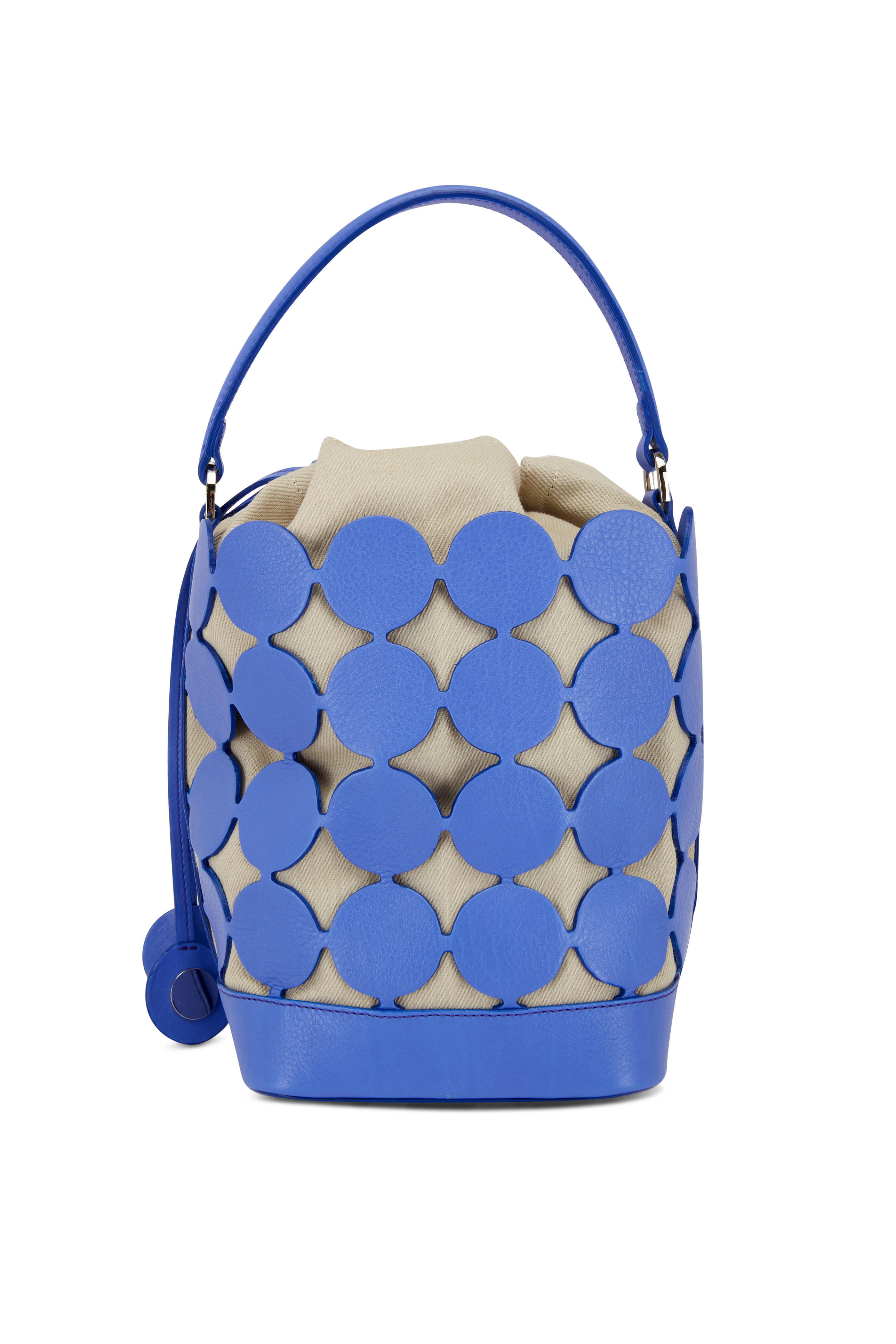 【OVHEE】Poe Bucket Bag 2Colors Poppy Women's Vegan Leather Quilted Crossbody Handbag