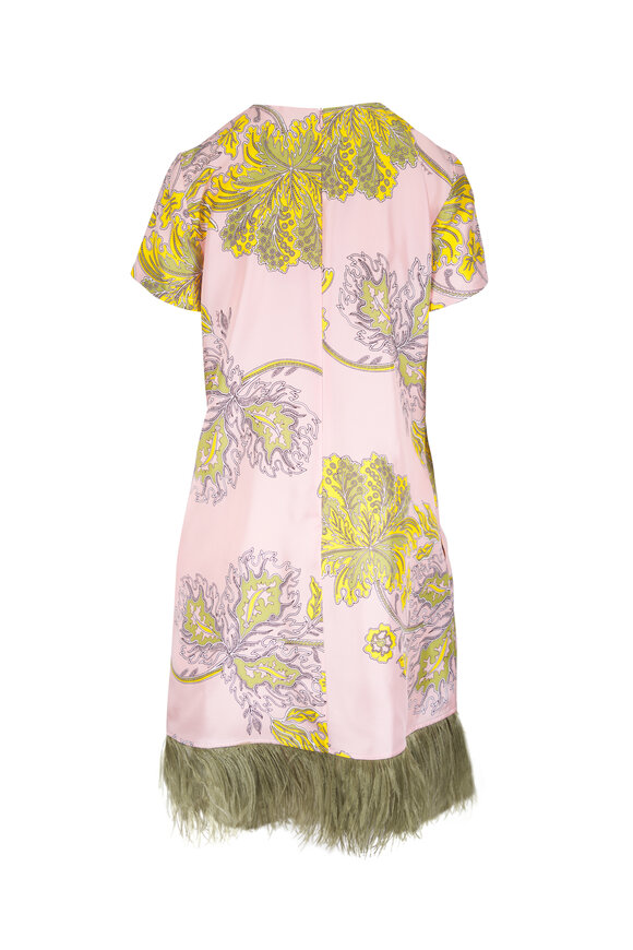 La DoubleJ Swathe Placée Pink Mini Swing Dress - view 2