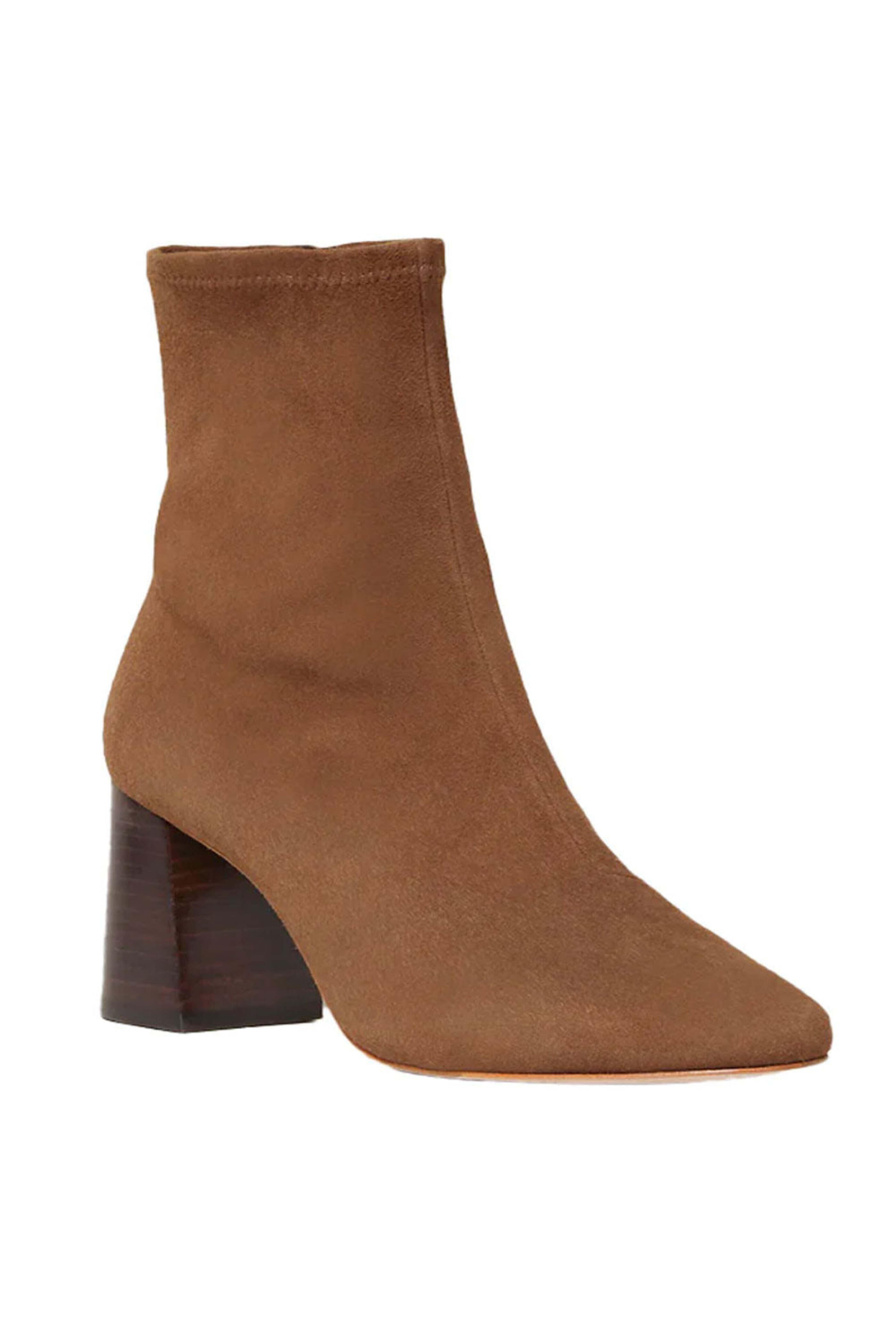 Loeffler Randal - Elise Stretch Bootie in Cacao