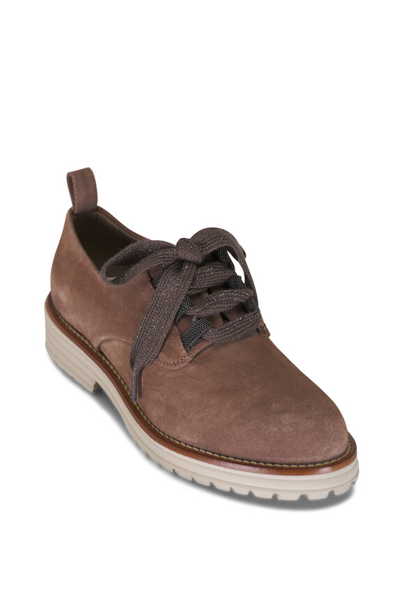 Ron White - Tova Mink Weatherproof Suede Derby