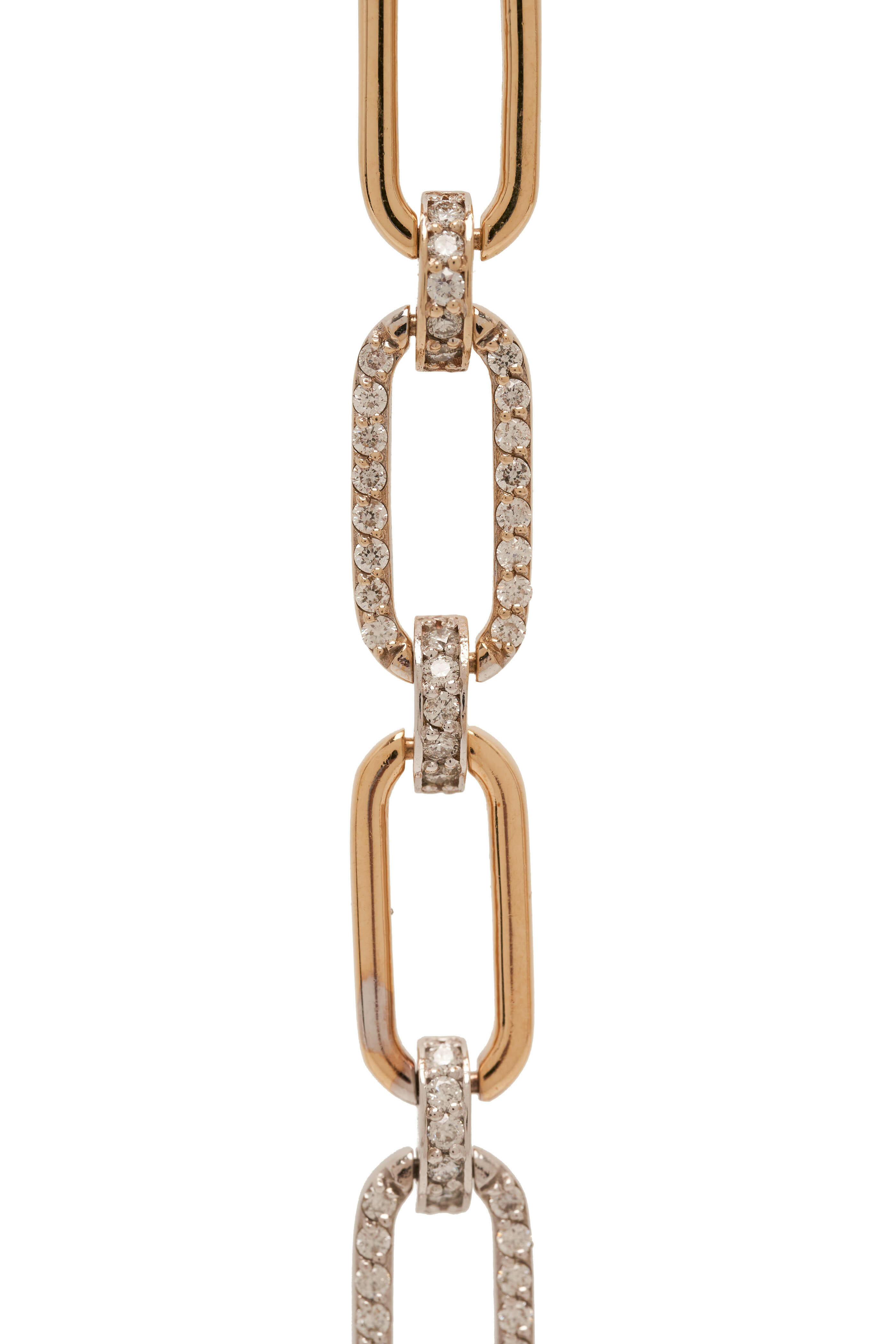 Kai Linz - Diamond Two Tone Gold Link Bracelet | Mitchell Stores