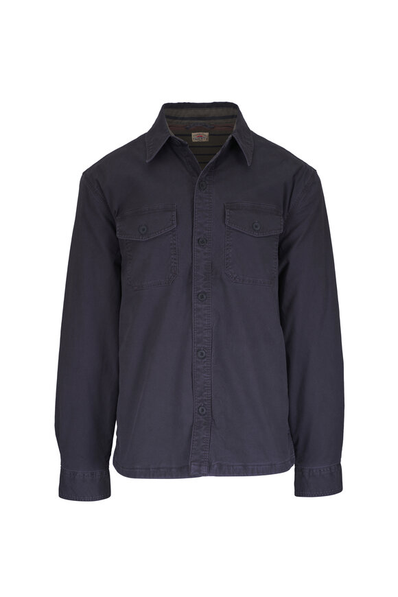 Faherty Brand Lakeside CPO Washed Charcoal Jacket