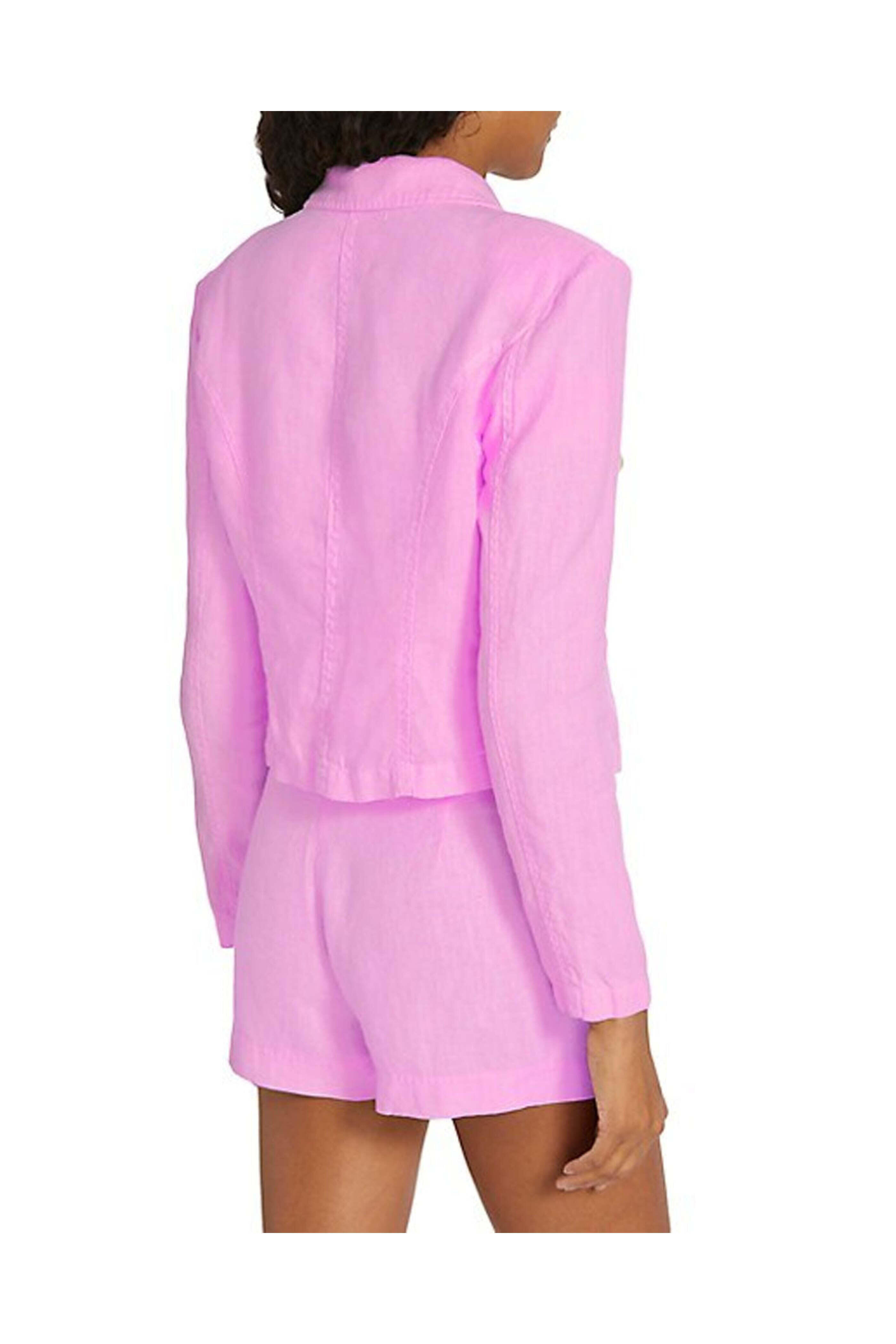 L'Agence - Sugar Plum Inez Cropped Blazer