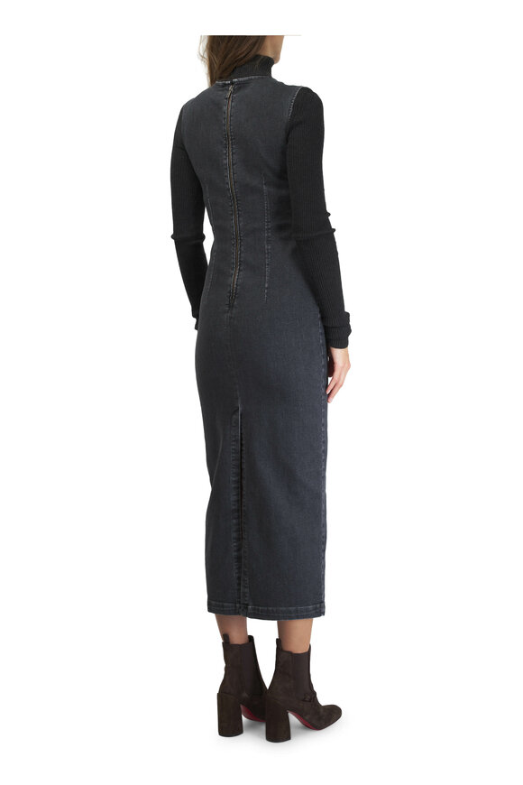 Mother - The Swerve Up In Smoke Midi Dress