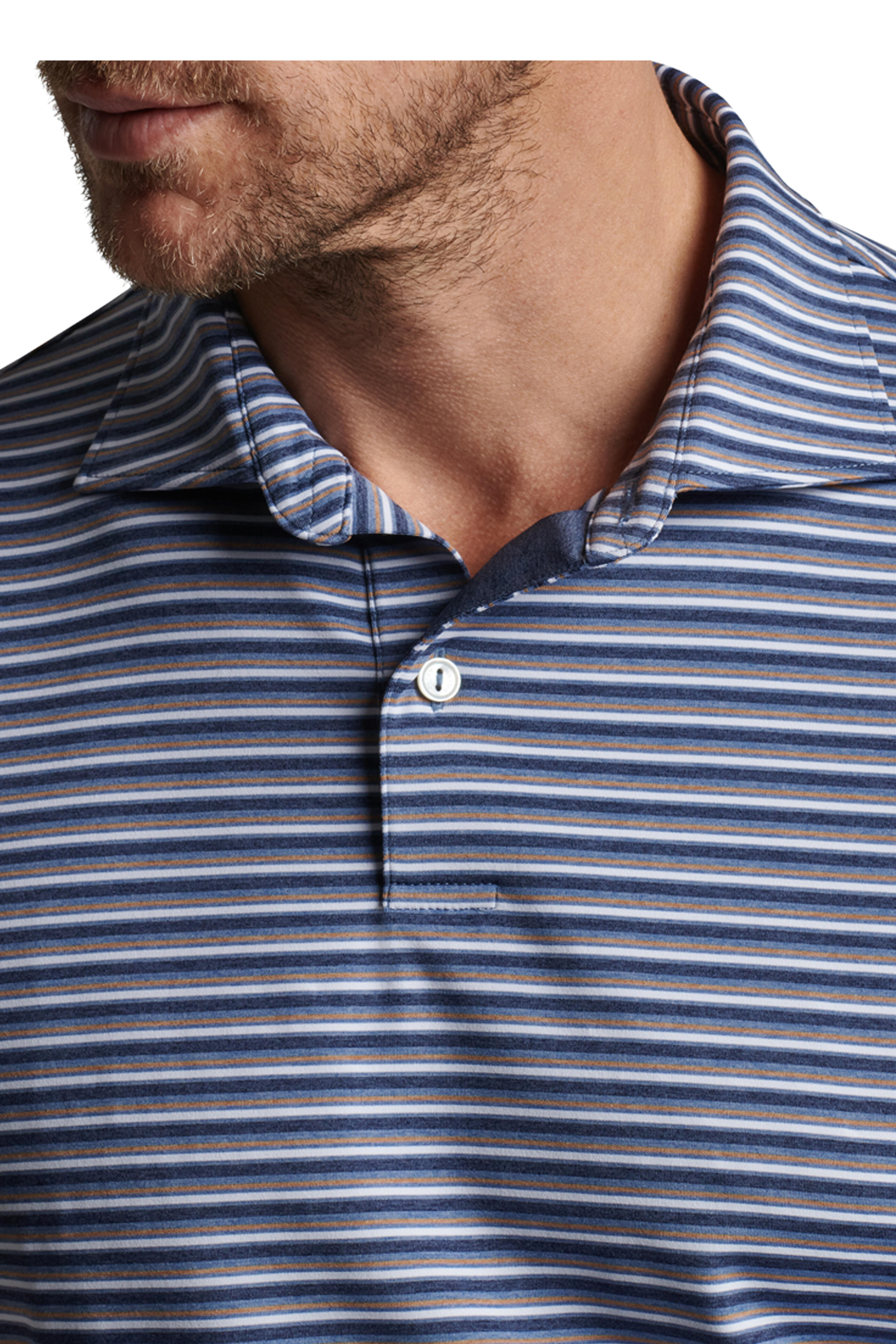 Peter Millar - Rees Star Dust Performance Jersey Polo - view 5