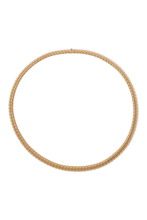 Sidney Garber 18k Yellow Gold Collana 75th Anniversary Necklace