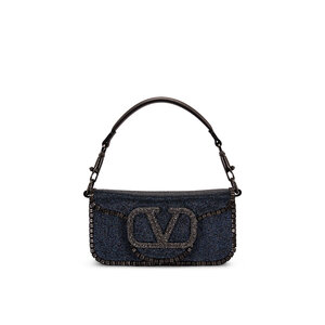 ショルダーバッグ・ポシェット Valentino garavani Valentino Garavani 'Loco shoulder bag Valentino Garavani - Locò Small Black Leather Jewel VLogo