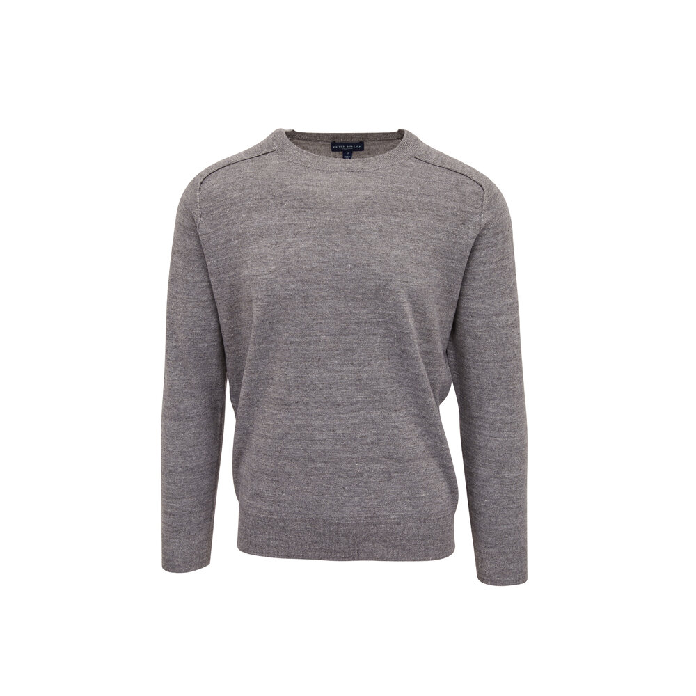 Peter Millar - Saddle Nickel Crewneck Sweater | Mitchell Stores