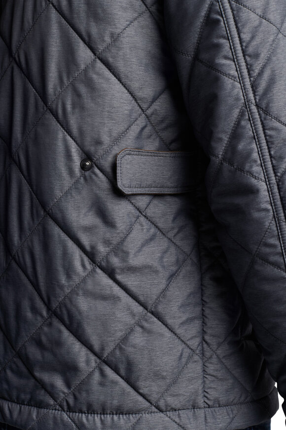 Peter Millar - Norfolk Iron Quilted Bomber Jacket 