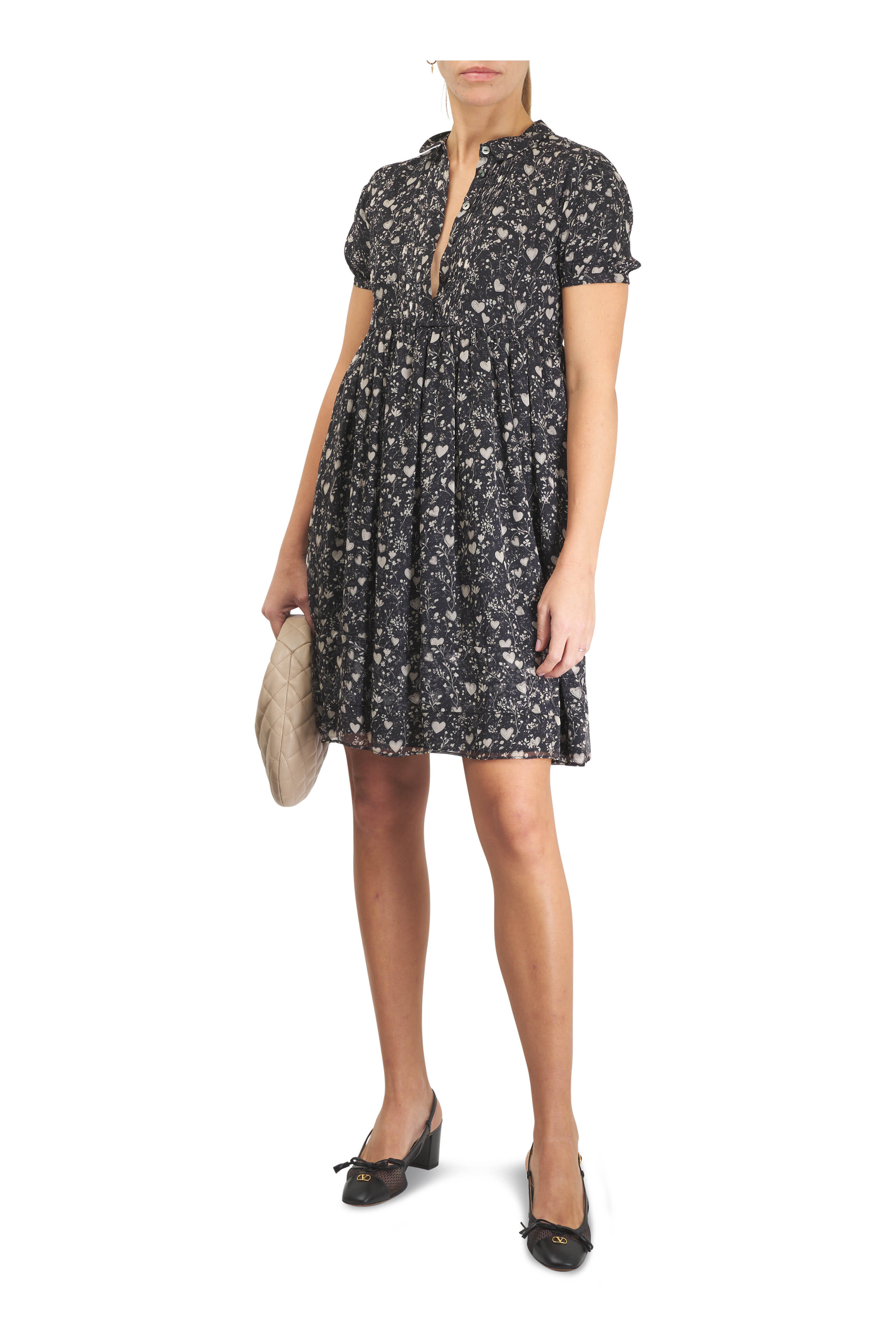 Valentino Garavani - Valet Du Roi Black Mesh Slingback Pump, 60mm