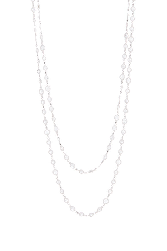Kwiat - 18K White Gold Diamond Chain