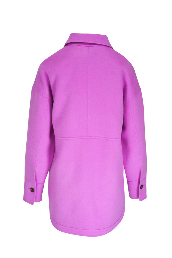 Odeeh - Lilac Wool & Cashmere Jacket 