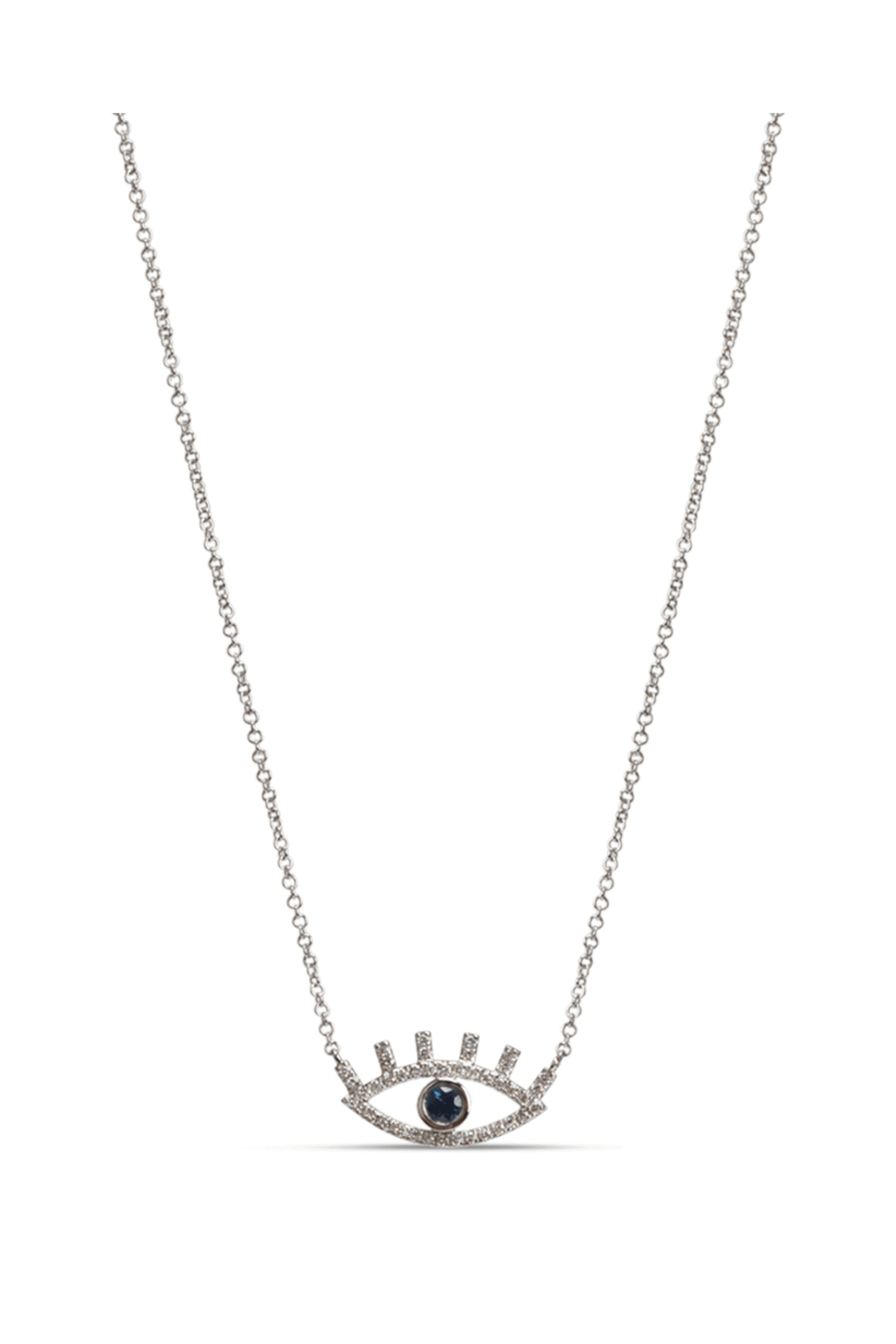 Loree Rodkin - Tiny Evil Eye Pendant Necklace
