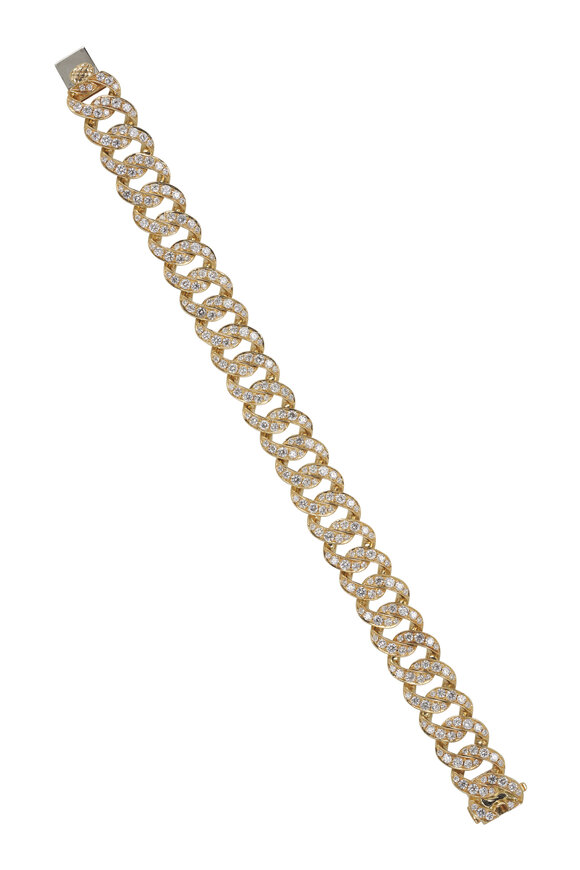 Kai Linz - Jumbo Diamond Cuban Link Bracelet