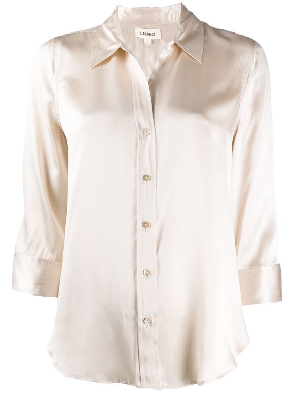 L'Agence Dani Silk Blouse - view 4