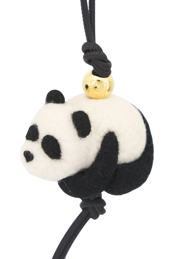Loewe Felt Panda Charm - view 2