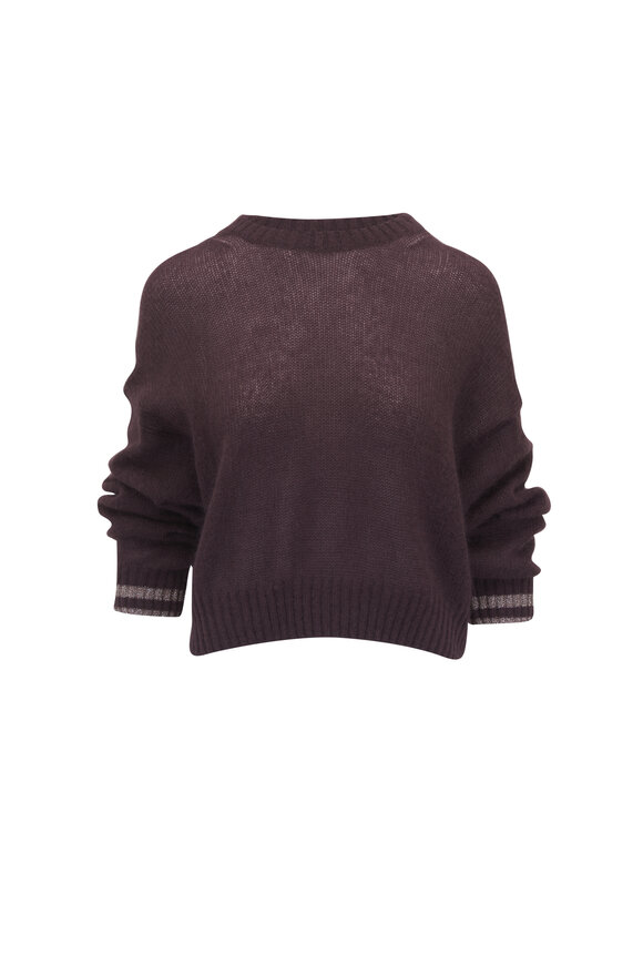 Tシャツ・カットソー Brunello Cucinelli Sweater Knit T-shirt for Boys in Sky Blue | Brunello Cucinelli