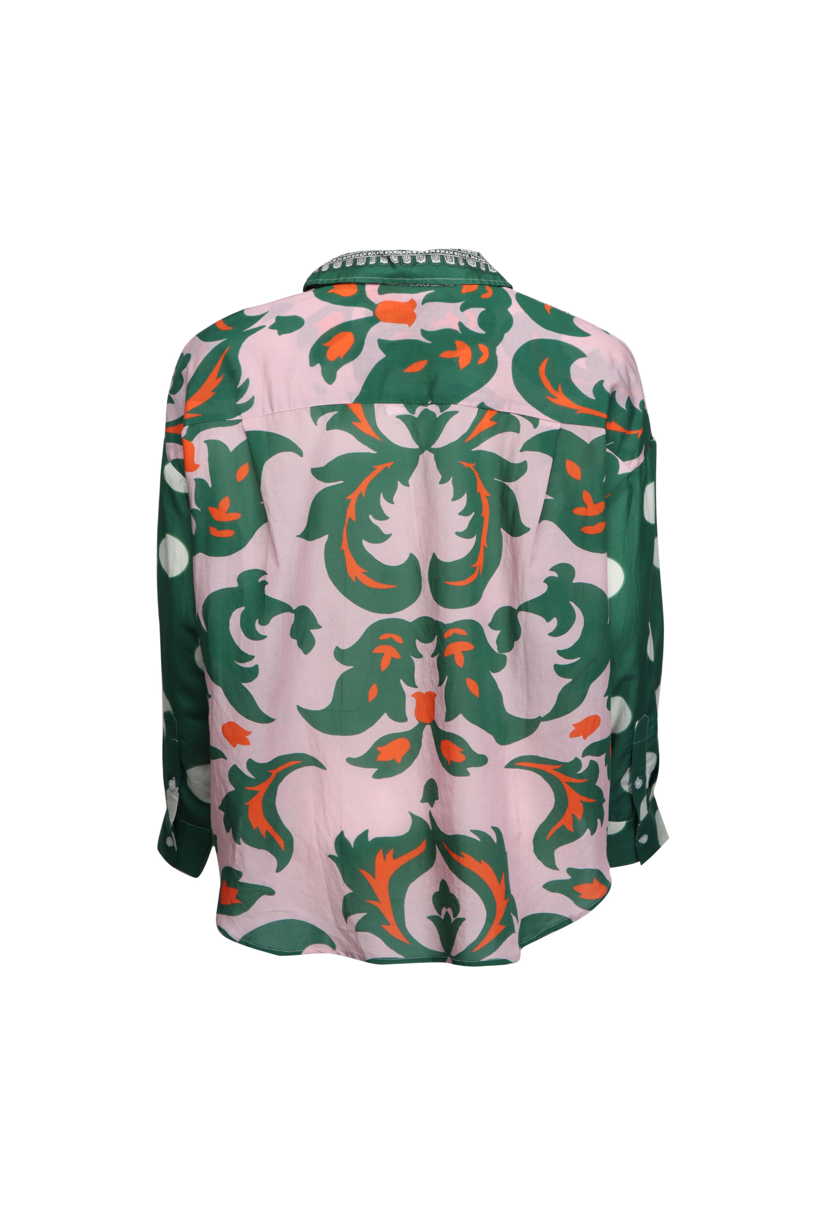 Essentiel Antwerp - Houisiana Off White Printed Shirt